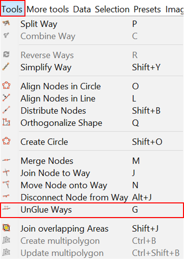 Zooming to Warning: Node connects highway and building