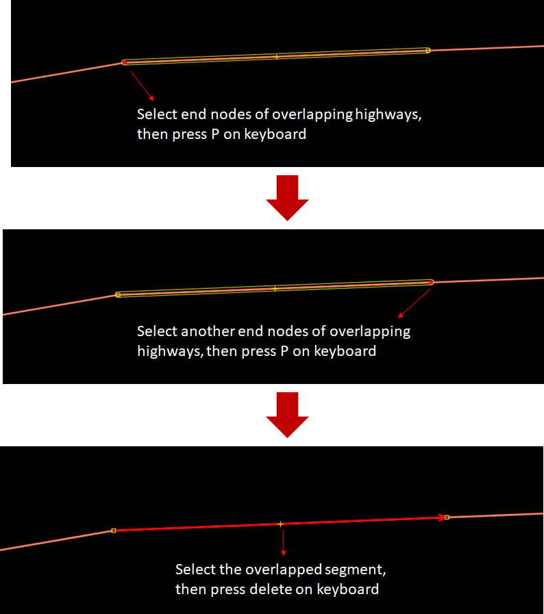 Fixing overlapping highways warning